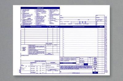 Auto Heating & A/C Forms