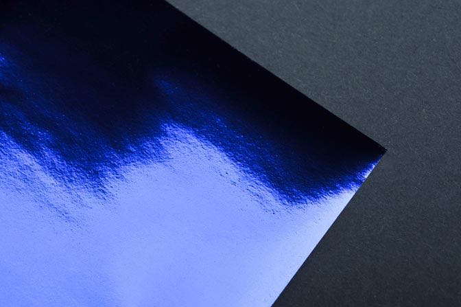 Blue Foil Sample