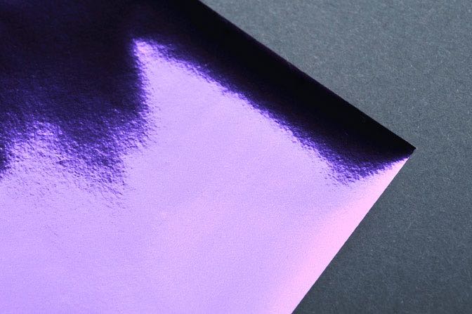 Purple Foil Sample