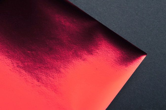 Red Foil Sample