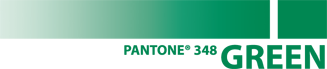 PMS 348 Green Ink Sample