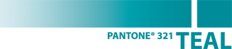 PMS 321 Teal Ink Sample