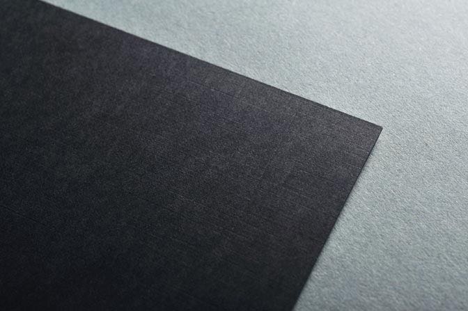 Midnight LInen Business Card Stock