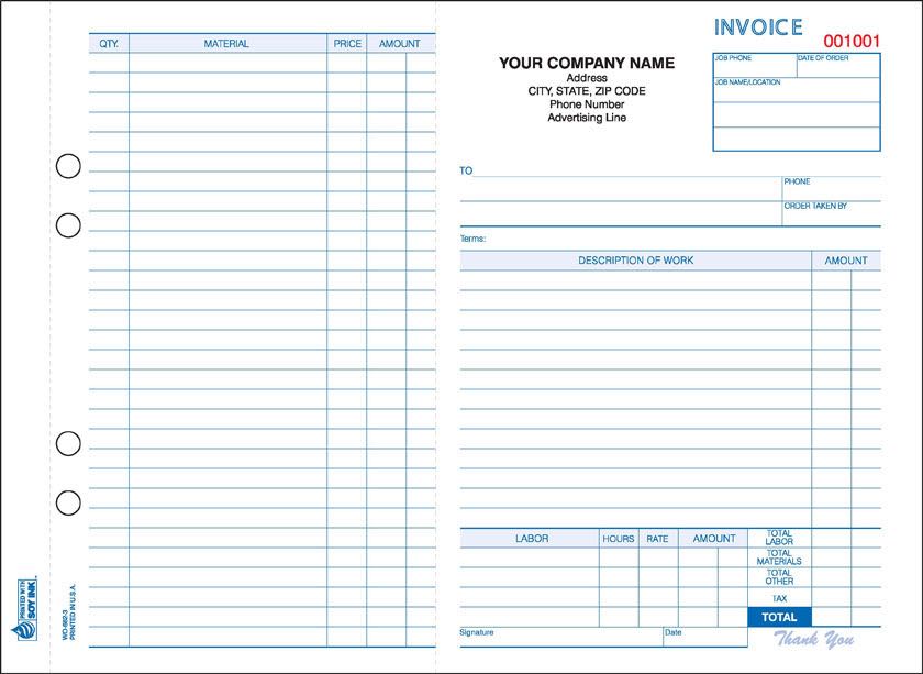 Work Order / Invoice