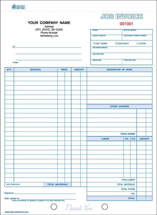 Job Order / Invoice