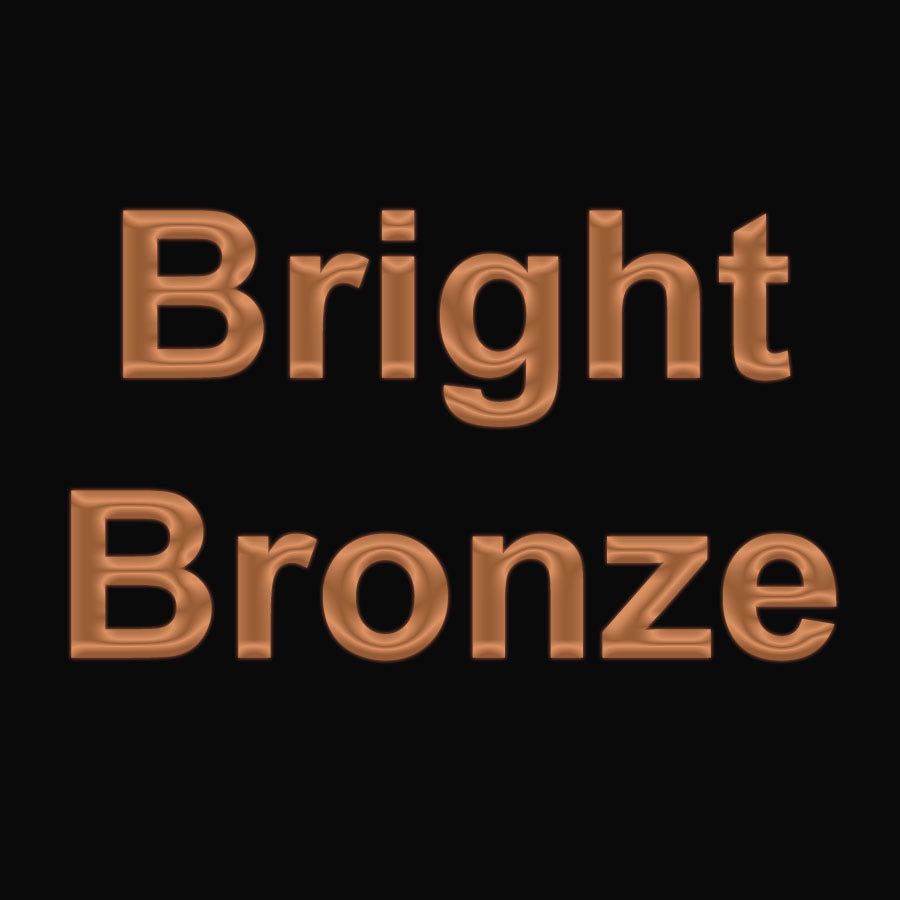 Bright Bronze Foil Sample