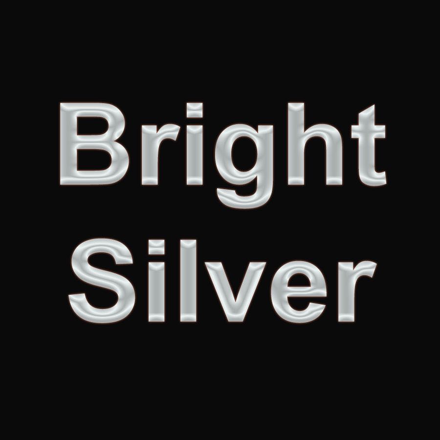 Bright Silver Foil Sample