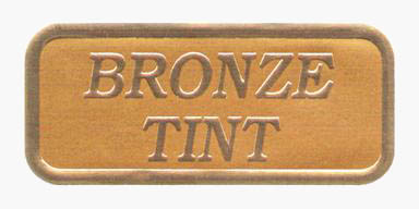 Bronze Tint Ink on Bronze Foil