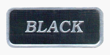 Black Ink on Silver Foil