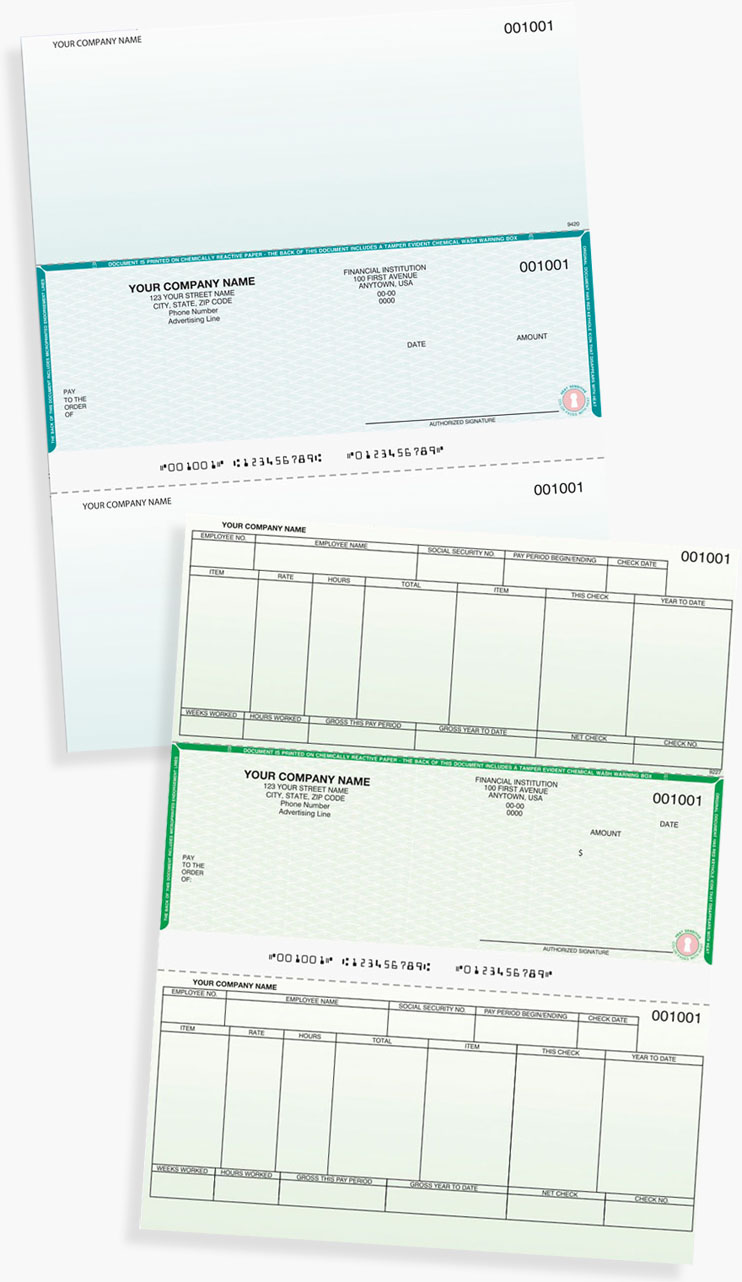 Sage Business Works AccountMate and Peachtree by Sage Check Samples