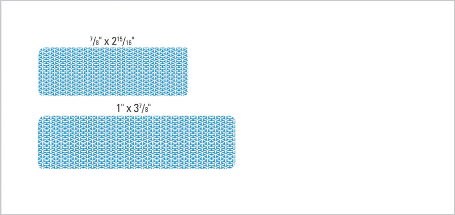 #949 Double Window Envelope