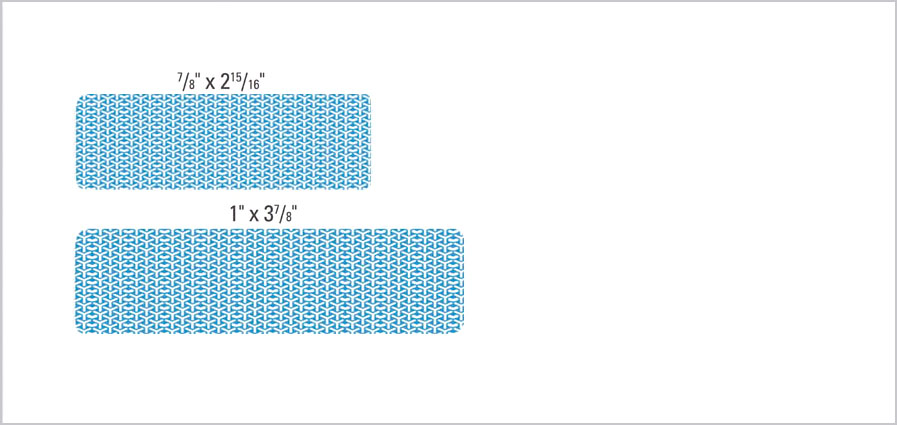 #949 Double Window Envelope