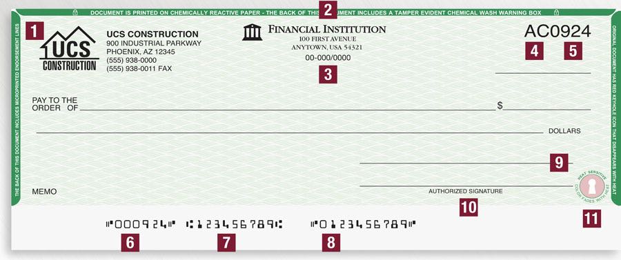 Uncompromised Check Security
