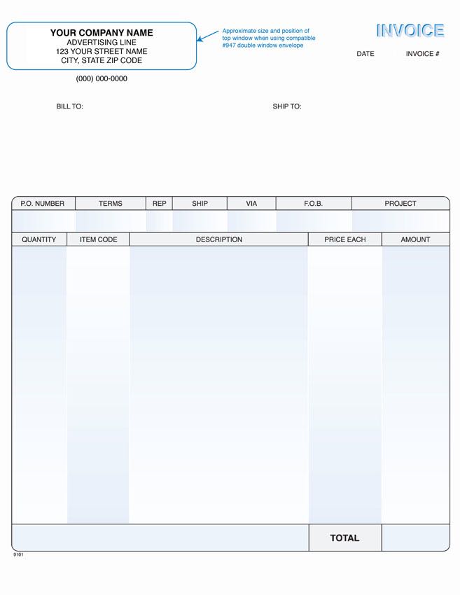 QuickBooks Product Invoice