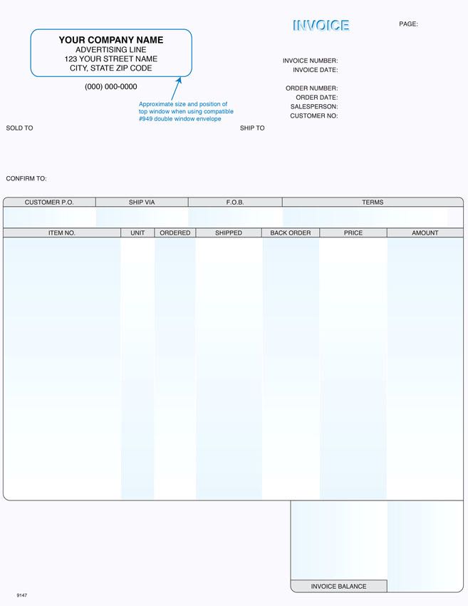 MAS 90 & MAS 200 Invoice