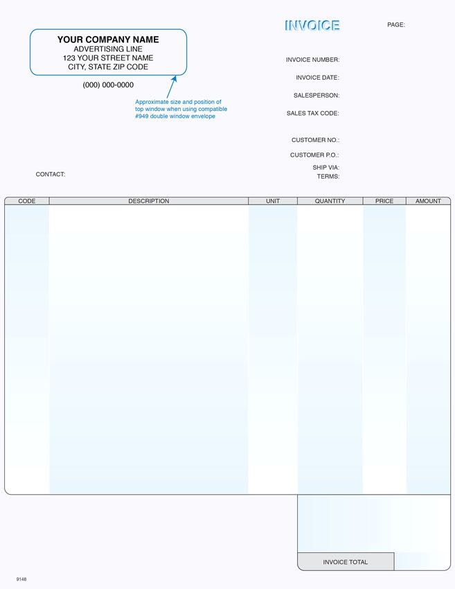 MAS 90 & MAS 200 Invoice