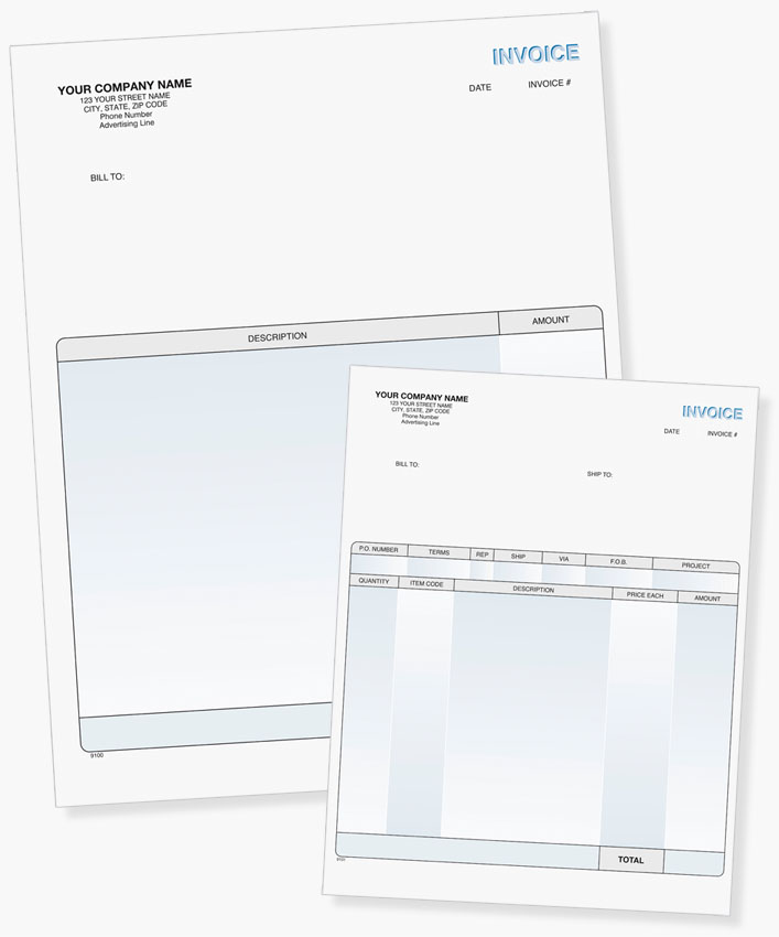Software Compatible Laser Forms Solutions