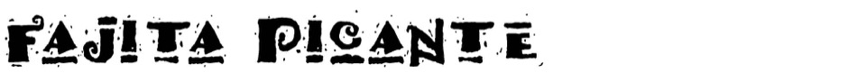 Fajita Picante Typeface