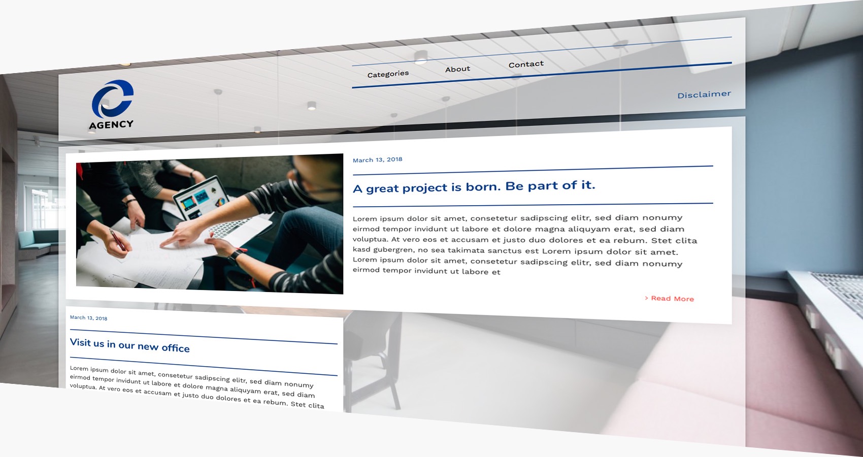 Agency theme by Rapidpages