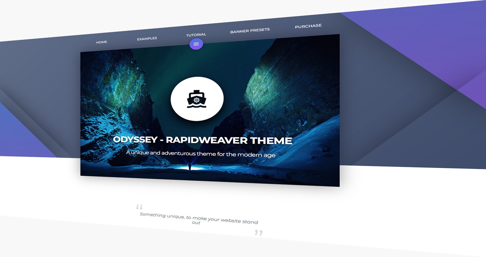 Odyssey theme by One Little Designer