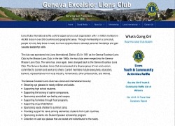 Geneva-Excelsior Lions Club Website